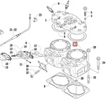 3007-849 Восстановленный Цилиндр Для Arctic Cat M800