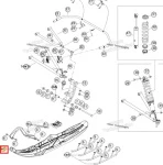 505072942 Лыжа Pilot 5.7 Левая Черная Для Ski Doo 505071791, 505072155, 505072157, 505072159, 505072471, 505072479, 505072854
