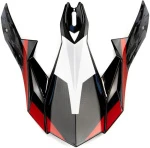 Козырек для шлема AIM RH855, FXR Helium Race Carbon Terrain Black/Red