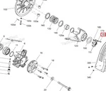 250000981 Болт Крепления Регулировки Ведомого Вариатора Для Ski Doo