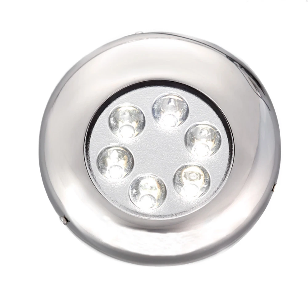 Фонарь подводный AAA, нержавеющая сталь, пластик белый