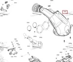 508001360 Воздуховод Для Ski Doo REV Gen5