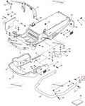 572039300 Заглушка Переднего Бампера Для Ski Doo Tundra