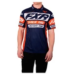 Футболка Поло FXR Race Division Tech Navy/Orange 191350-4530