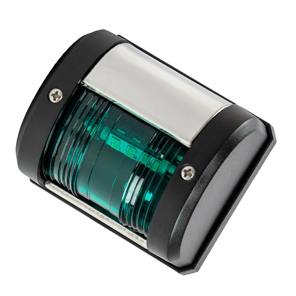 Огонь ходовой (бортовой) AAA накладной, пластик, лампа накаливания, зелёный