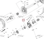 417224624 Паук Ведущего Вариатора Для Ski Doo
