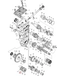 617395568 Шайба КПП Для Ski Doo Expedition, Skandic M617395568