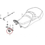 52710-MAX-00 Замок сиденья в сборе для квадроциклов Baltmotors Jumbo 700 52710-MAX-00