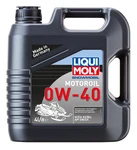 2261 LIQUI MOLY Snowmobil Motoroil Моторное Синтетическое 4Т Четырехтактное Масло SAE 0W-40 4 Литра