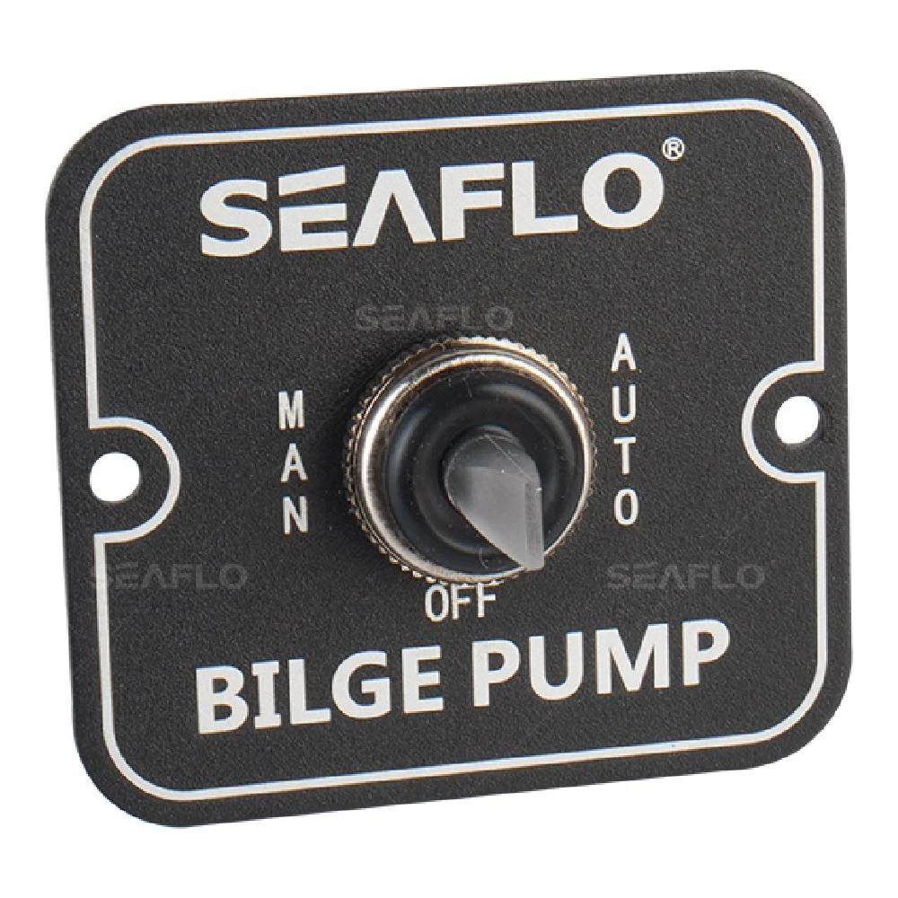 Панель с переключателем SeaFlo, 12V/24V трёхпозиционный