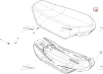 510007094 Поролон Водительского Сиденья Для Ski Doo SUMMIT, FREERIDE