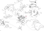 510004816 Основание Сиденья Для Ski Doo