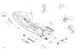 292001873 Проставка спонсона, правая SEA DOO