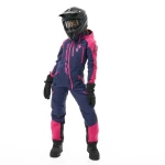 Комбинезон утепленный EXTREME Woman Dark Blue-Pink Cat, размер S