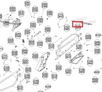 705012246 Каркас Задней Левой Двери Черный Для BRP Can Am Maverick 705013426, 705015446, 705018466