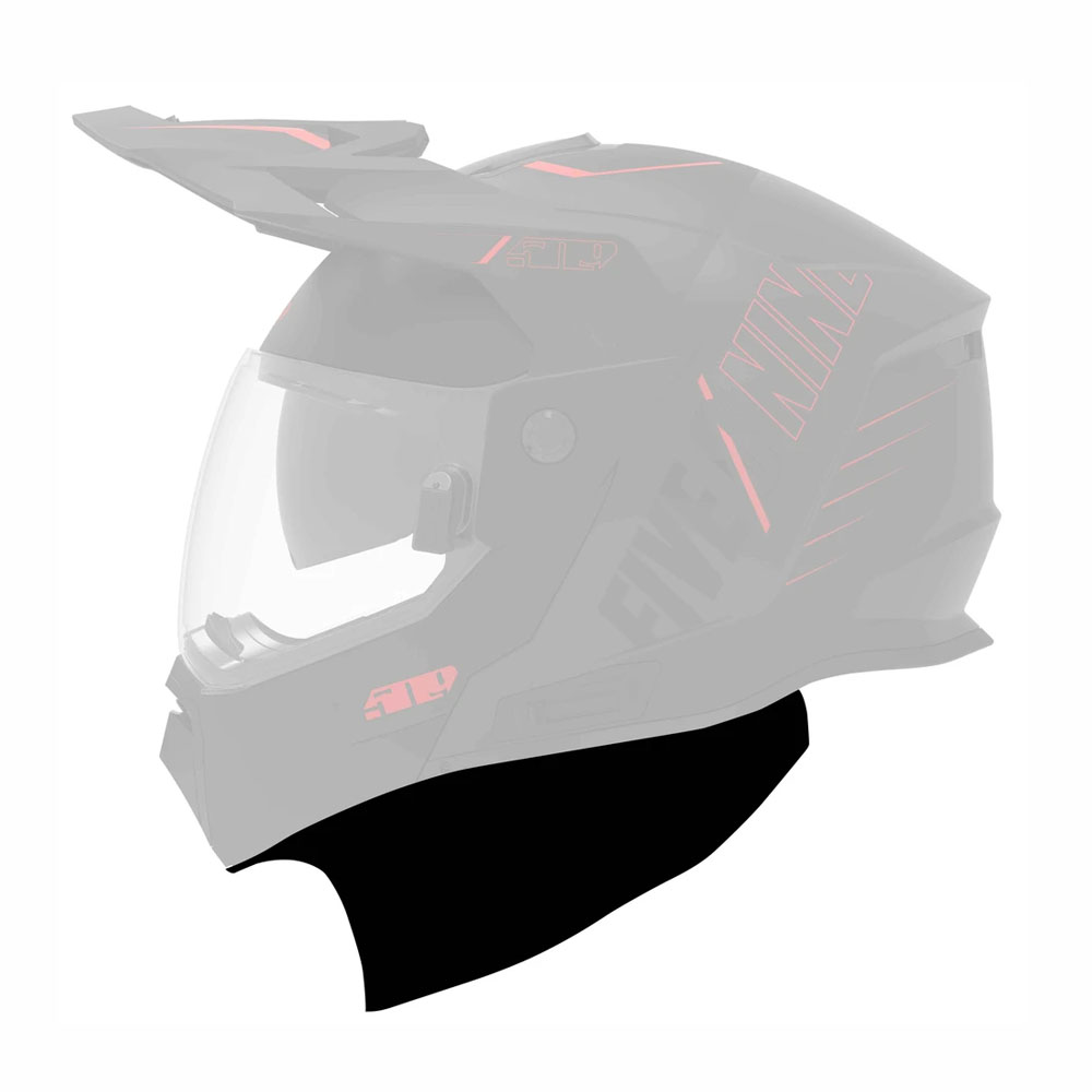 Шторка подбородка 509 Delta R4 Black, One Size, F01007400-000-000