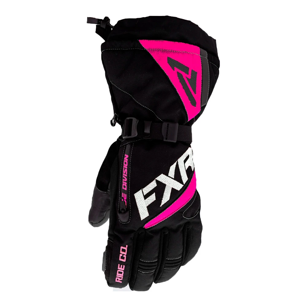 Перчатки женские FXR Fusion с утеплителем Black/Fuchsia 220833-1090