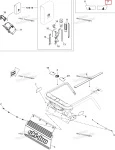 520000892 Светоотражатель Передний Левый Для Ski Doo TUNDRA