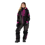 Комбинезон с утеплителем Женский FXR Recruit Black/Charcoal/Fuchsia 222913-1008