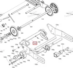 503191414 Рычаг Задней Подвески Для Ski Doo Skandic, Expedition