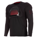 Термобелье лонгслив с защитой Klim Aggressor Armored Shirt 2.0 w/Back Pad MD Black 4184-000-130-000