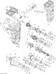 617395067 Шайба КПП Для Ski Doo Expedition, Skandic