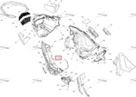 502007739 Панель Боковая Нижняя Левая Черная Для Ski Doo