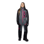 Комбинезон с утеплителем Женский FXR Recruit F.A.S.T. Black/Charcoal/Fuchsia 232913-1008