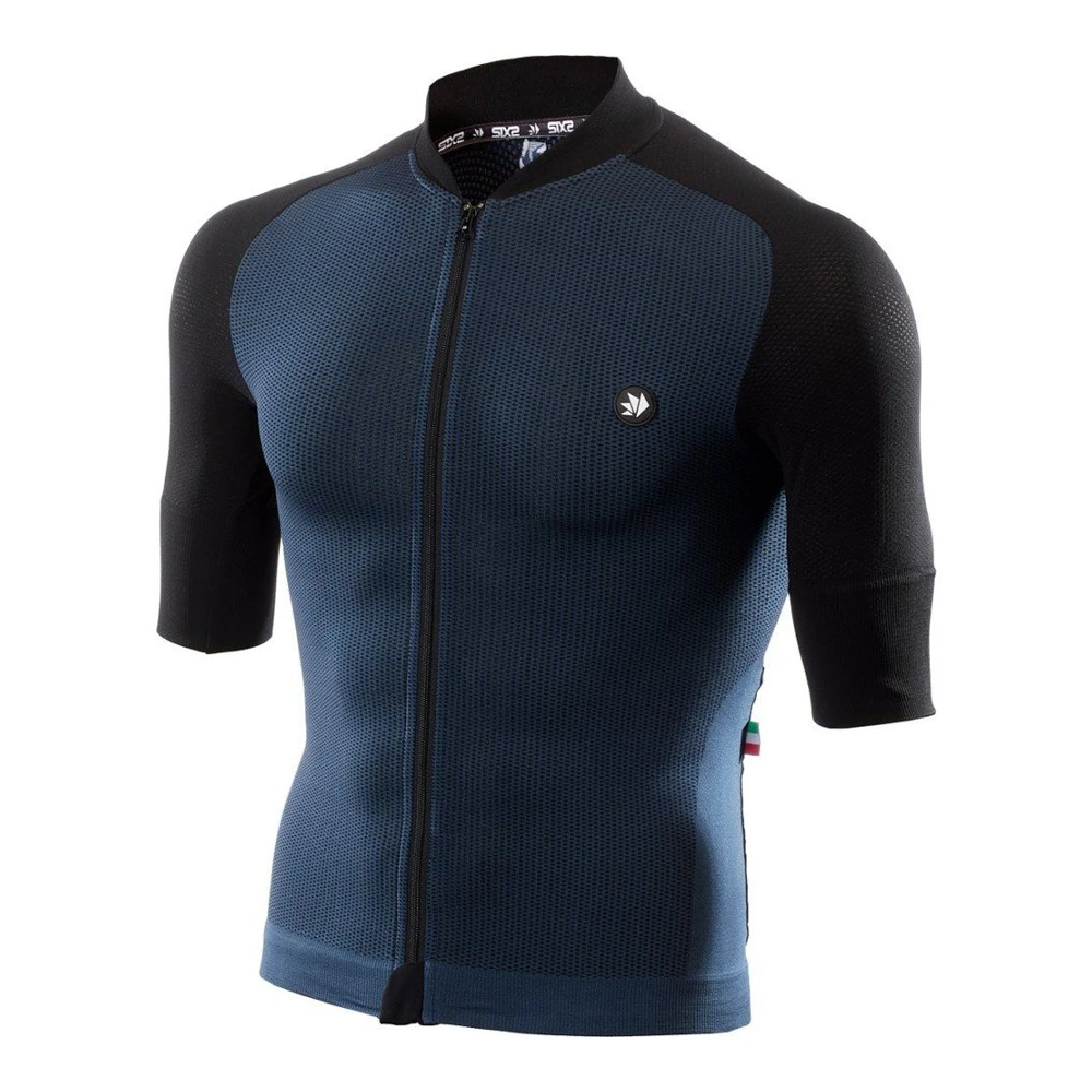 Термофутболка SIXS CLIMA JERSEY 2 Avio/Black, XXL, CLJE2-XXL-AV