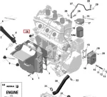 420256978 Датчик Давления Масла Для Ski Doo 900 ACE TURBO