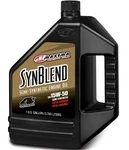 30-369128B MAXIMA RACING OILS Масло Моторное 4Т Четырехтактное Полусинтетическое SAE 15W-50 Syn Blend 4 Литра