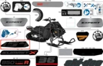 516013113 Наклейка 154 левая для снегоходов Ski-Doo 516013113 516013113 Наклейка 154 левая для снегоходов Ski-Doo 516013113