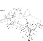 5220326-385 Сошка Рулевой Тяги Для Polaris Widetrak LX