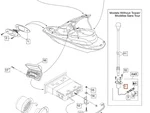 204470642 BRP Опора для крепления лампы, задняя, т.м