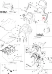510004796 Стойка Спинки Сиденья Левая Для Ski Doo GTX, Grand Touring
