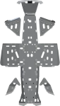 40.2903 STORM Защита Днища, Порогов, Передних И Задних Рычагов Для BRP Can Am Outlander L Max, 450, 500, 570XMR