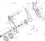 504154290 Крышка КПП Черная Для Ski Doo FREERIDE, SUMMIT REV Gen5