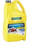 1153310-004-01-999 RAVENOL Масло Моторное Минеральное 2Т Двухтактное Snowmobiles Mineral 2-Takt 4 Литра