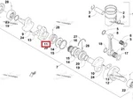 3007-883 Кривошип Шатуна Коленвала Для Arctic Cat