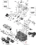 420630460 Прокладка Блока Цилиндров 1,0 ММ Для Ski Doo