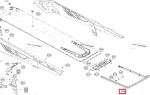 518335951 Бампер Задний Черный Для Ski Doo FREERIDE, SUMMIT 154 2026+ REV GEN5