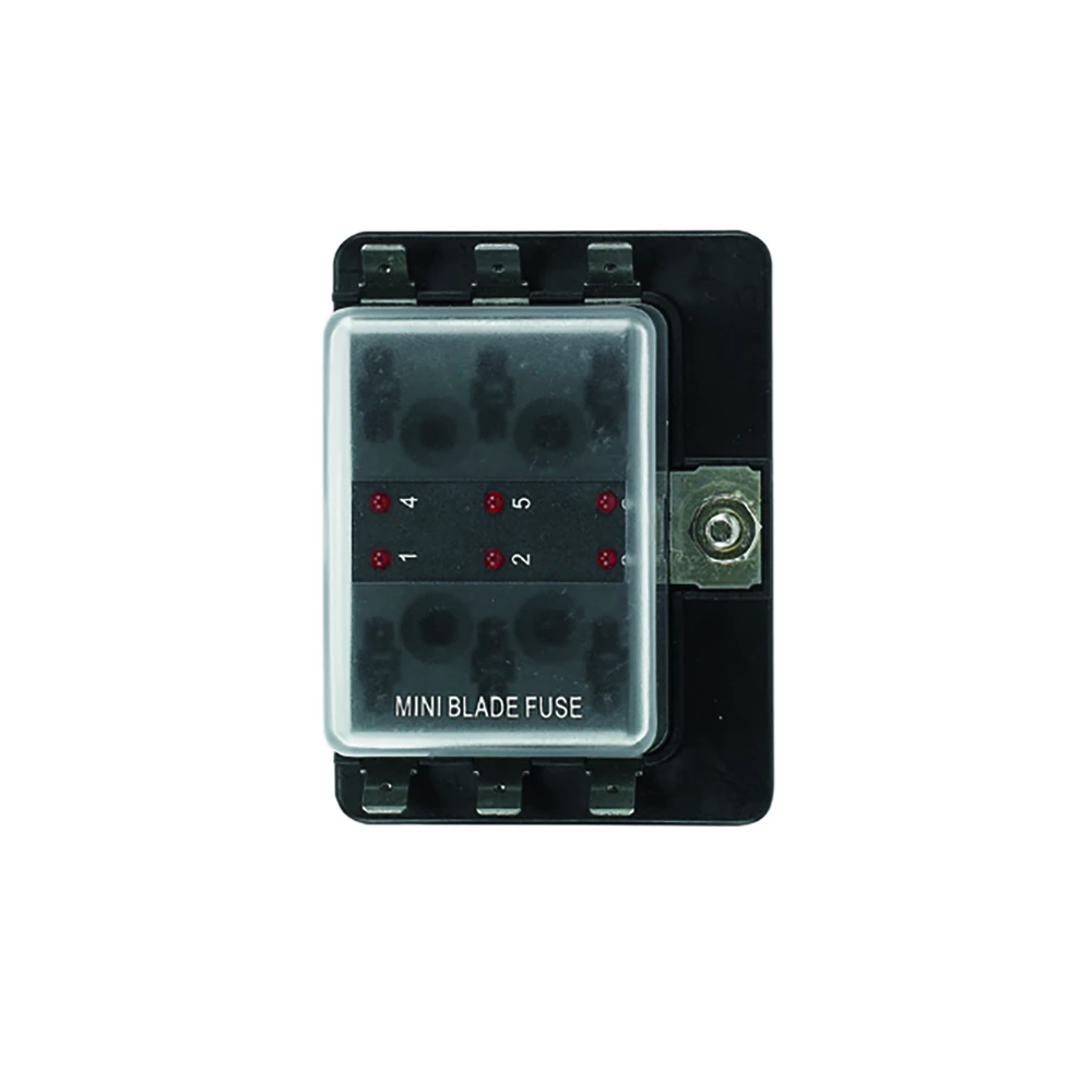 Блок предохранителей мини AAA 6 банд, мини-держатели