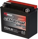 YTX20L-BS RDRIVE Аккумулятор EXTREMAL SILVER AGM 12В 18 АЧ Стартерный Герметичный Для Мототехники