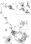 507032523 Шланг Тормозной Для Ski Doo