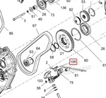 504153122 Слайдер Натяжителя Цепи КПП Для Ski Doo 504152722