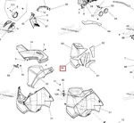 517305087 Поролон Изоляционный Левой Боковой Панели Для Ski Doo