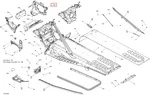 518334523 Модуль Рамы Правый Для Ski Doo 518329336, 518331260, 518332689