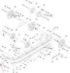 503145500 Ремень Ограничительный Для Задней Подвески Для Ski Doo 1996