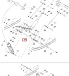 503191044 Вал Задней Подвески Для Ski Doo
