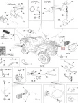 710000369 Фара Передняя Для BRP Can Am Traxter 2003-2004